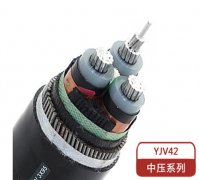YJLV42细钢丝铠装电力电缆